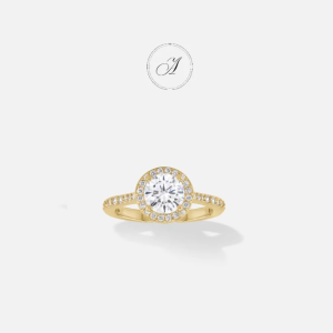 Alnneri - Solstice Ring Jewelry in Gold | Perhiasan Asli Cincin Emas Plated | Mahar | Perhiasan Wanita Mewah