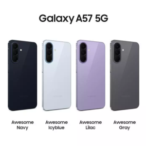 Samsung Galaxy A57 5G 12/256GB - Awesome Gray - Hp AI - IP68 - 5000 mAh